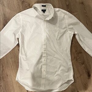 J. Crew Crisp White Dress Shirt